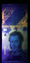 Load image into Gallery viewer, Venezuela 50 Bolivares TEN Sequential Bills LEOPARD UNC World Paper Money